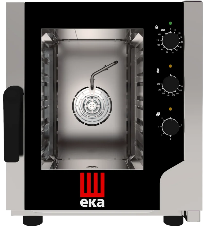 Tecnoeka Umluft-Konvektionsofen Evolution Next EKF 523 N UD, 5 x GN 2/3, Direktdampf
