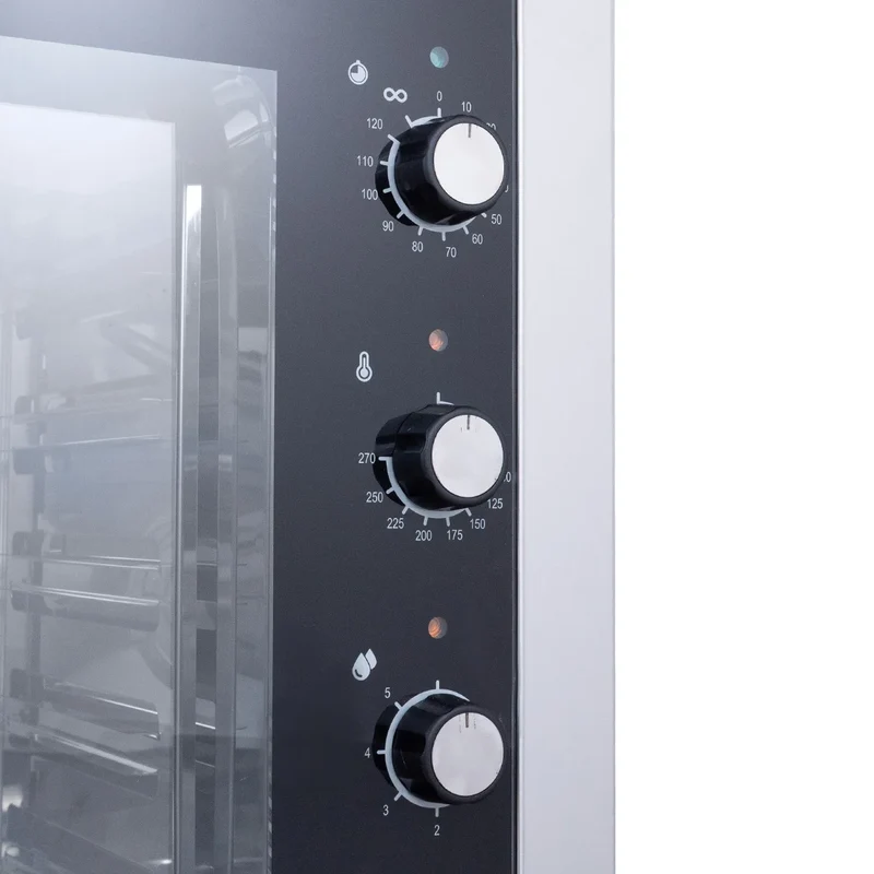 Tecnoeka Umluft-Konvektionsofen Evolution Next EKF 523 N T UD, 5 x GN 2/3, Direktdampf, Touch-Steuerung