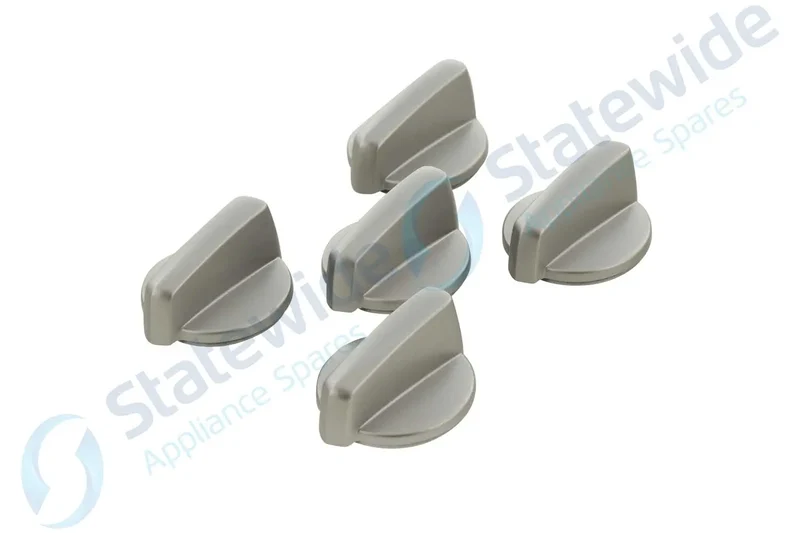Westinghouse Cooktop Control KNOBS (SILVER) - (5 Pack)-Genuine