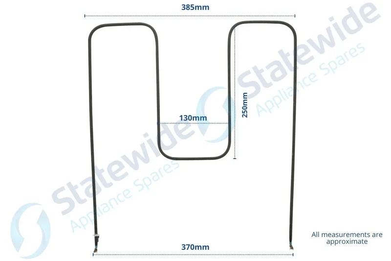 CHEF/ELECTROLUX/SIMPSON/WEST Oven Bottom Element 2000W-Genuine