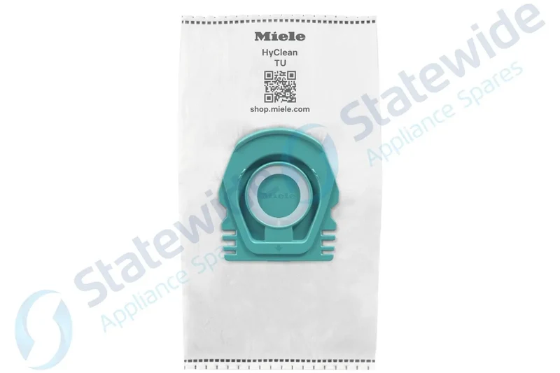 MIELE TU HYCLEAN PURE Vacuum BAGS(GREEN Clip)(4bags/2 filters)-Genuine