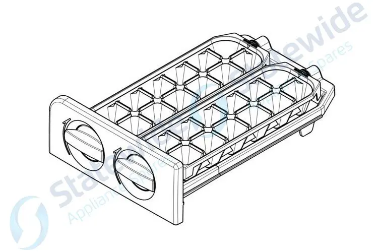 Westinghouse Fridge TWIST & SERVE Ice CUBE TRAY-WTB3100WK-Genuine