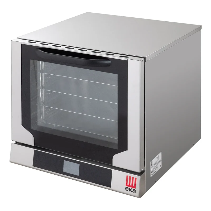 Tecnoeka Umluft-Konvektionsofen Evolution Next EKF 423 N T UD, 4 x 429x345 mm, Direktdampf, Touch-Steuerung