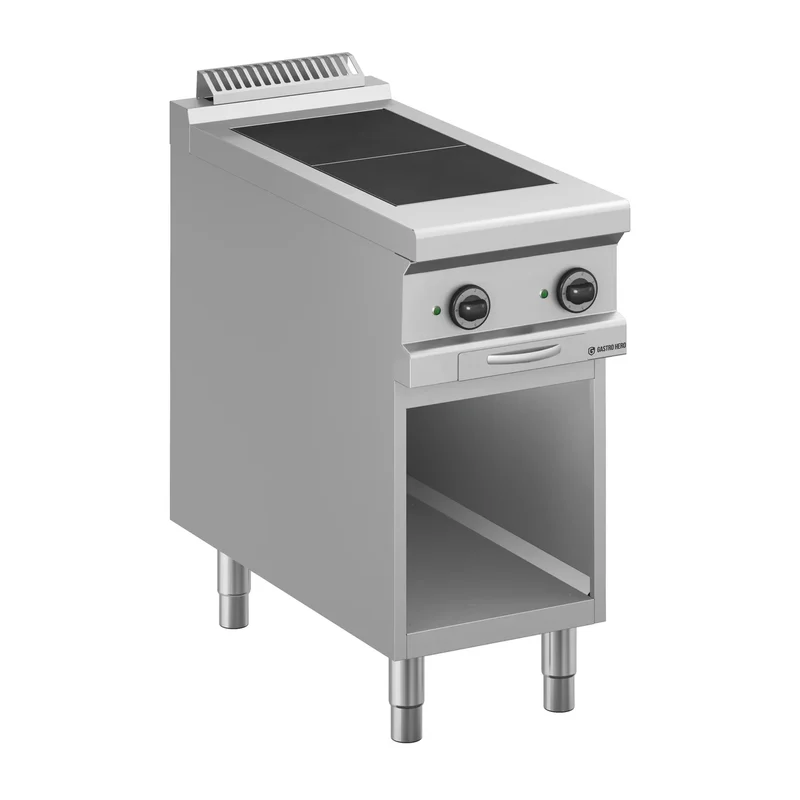 Elektroherd Serie 900 - 40/90 - 2 quadratische, abgesenkte Kochfelder - 5 kW