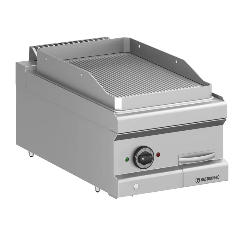 Elektrogrillplatte Serie 700 - 40/70 - gerillt - Tischgerät