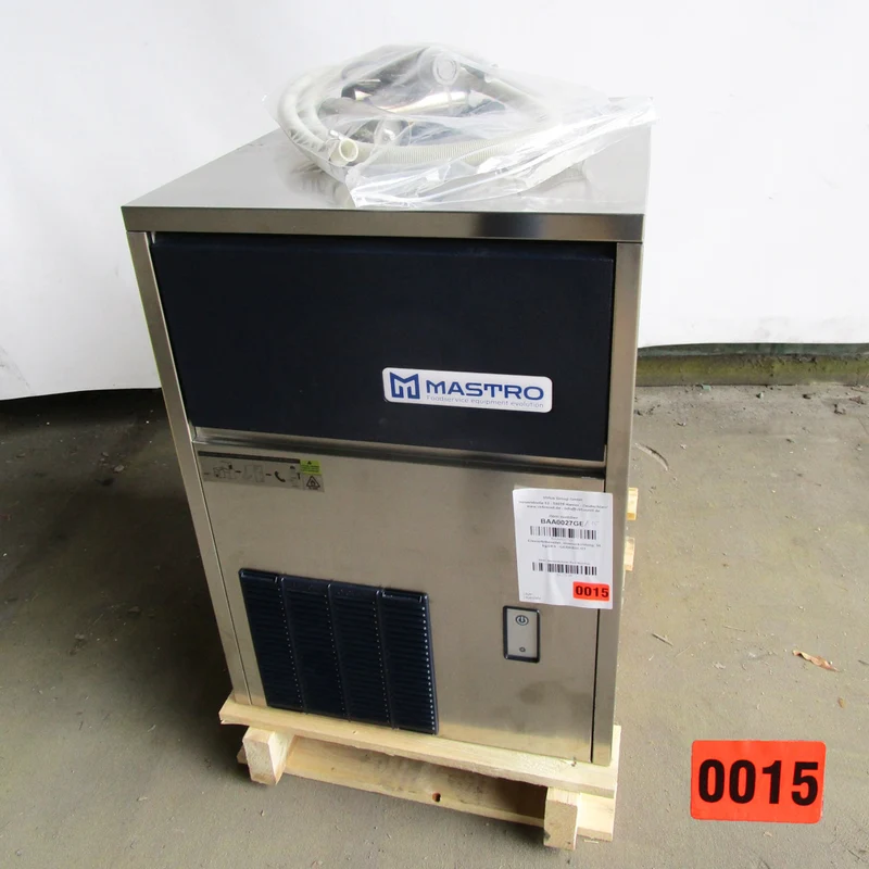 Mastro Eiswürfelbereiter, Wasserkühlung, 38 kg/24 h - GEBRAUCHT