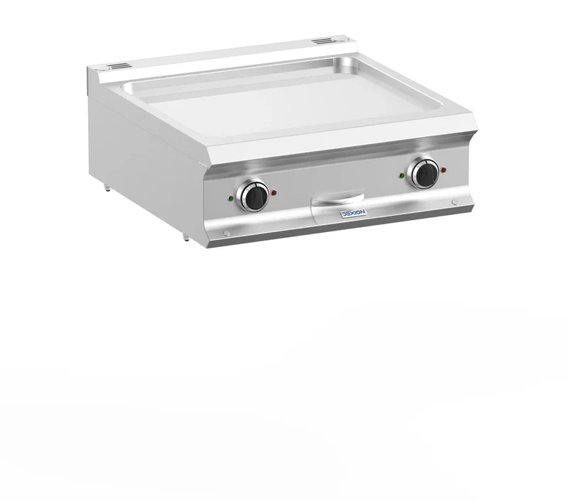 Elektrogrillplatte Dexion Lux 700 - 70/73 - glatt, verchromt - Tischgerät - 10 kW