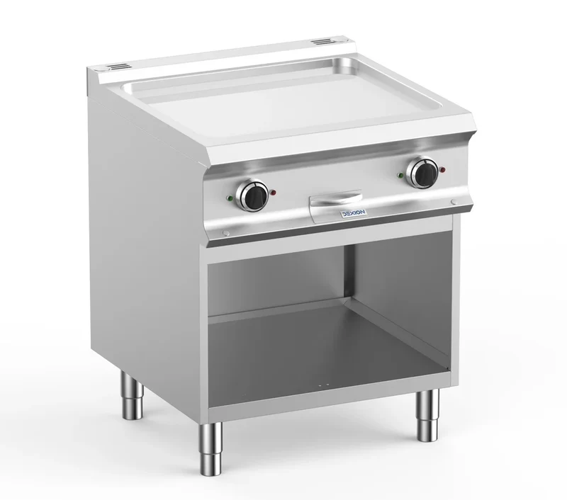 Elektrogrillplatte Dexion Lux 700 - 70/73 - glatt, verchromt - 10 kW