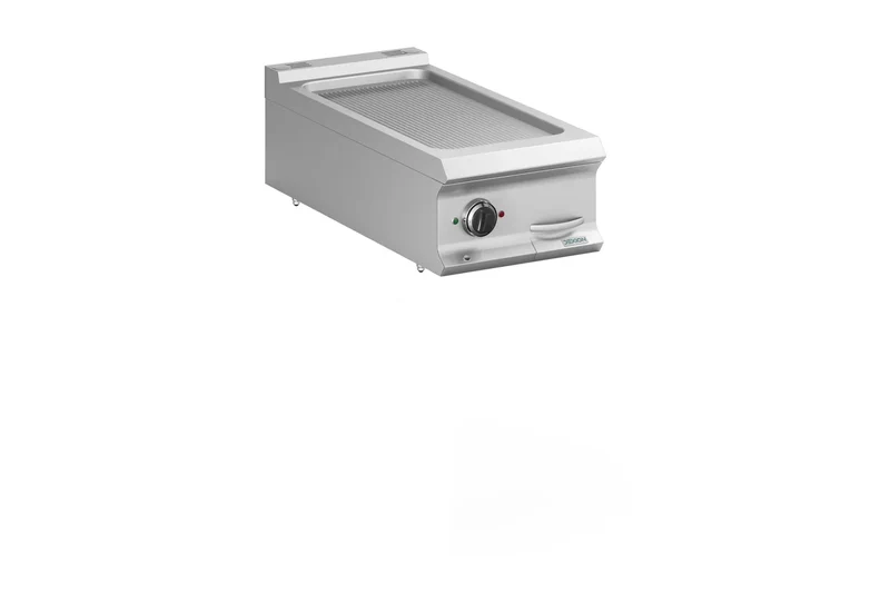 Elektrogrillplatte Dexion Lux 980 - 40/90 - gerillt - Tischgerät - 7 kW