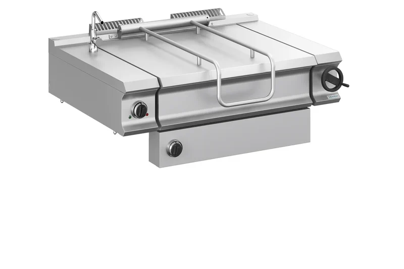 Elektro Kippbratpfanne Dexion Lux 980 - 120/90 - 80 Liter - handbetriebene Neigung - Tischgerät