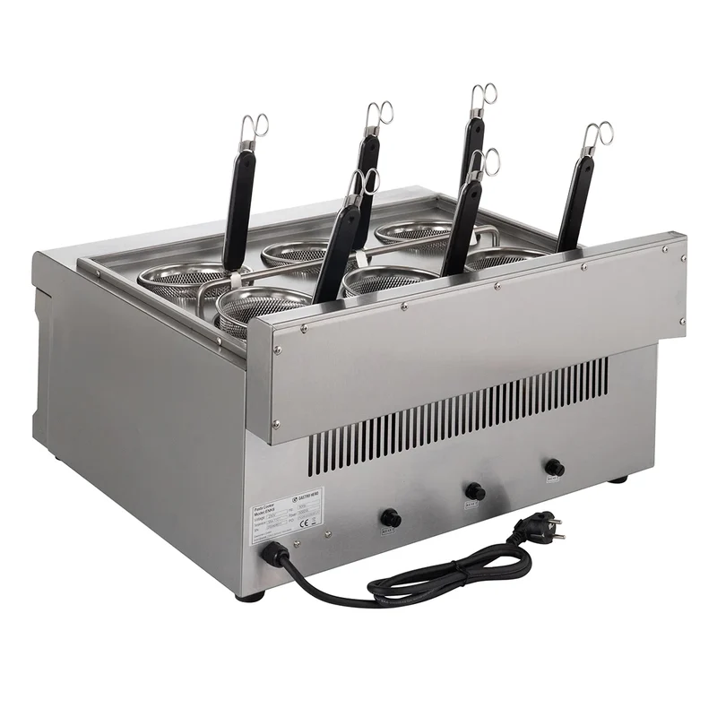 Elektrischer Nudelkocher - 6 Siebe - 24,75l