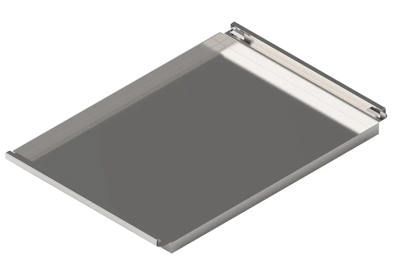 Tecnoeka Edelstahl-Fettauffangwanne Millennial EKT64RG, 600x400 mm, 40 mm tief