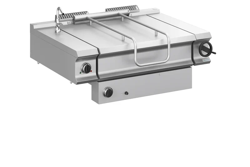 Gas Kippbratpfanne Dexion Lux 980 - 120/90 80 Liter - handbetriebene Neigung - Tischgerät