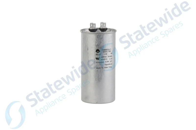 ActronAir Aircon OD Compressor RUN CAPACITOR PS/S2 80UF(+/-5%) 450V-SRA151C