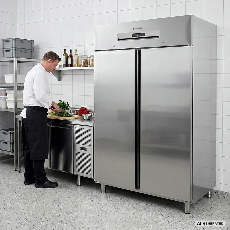 Tiefkühlschrank Profi 1400 GN 2/1 Superior - mit 2 Türen