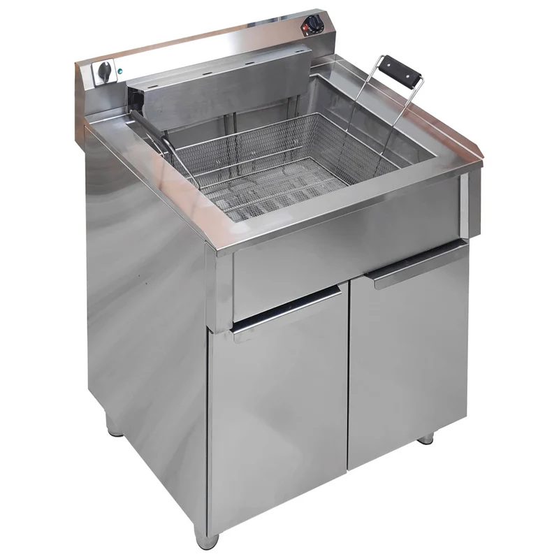 Mastro Elektro-Fritteuse für Konditorei auf geschlossenem Unterbau, 35 Liter