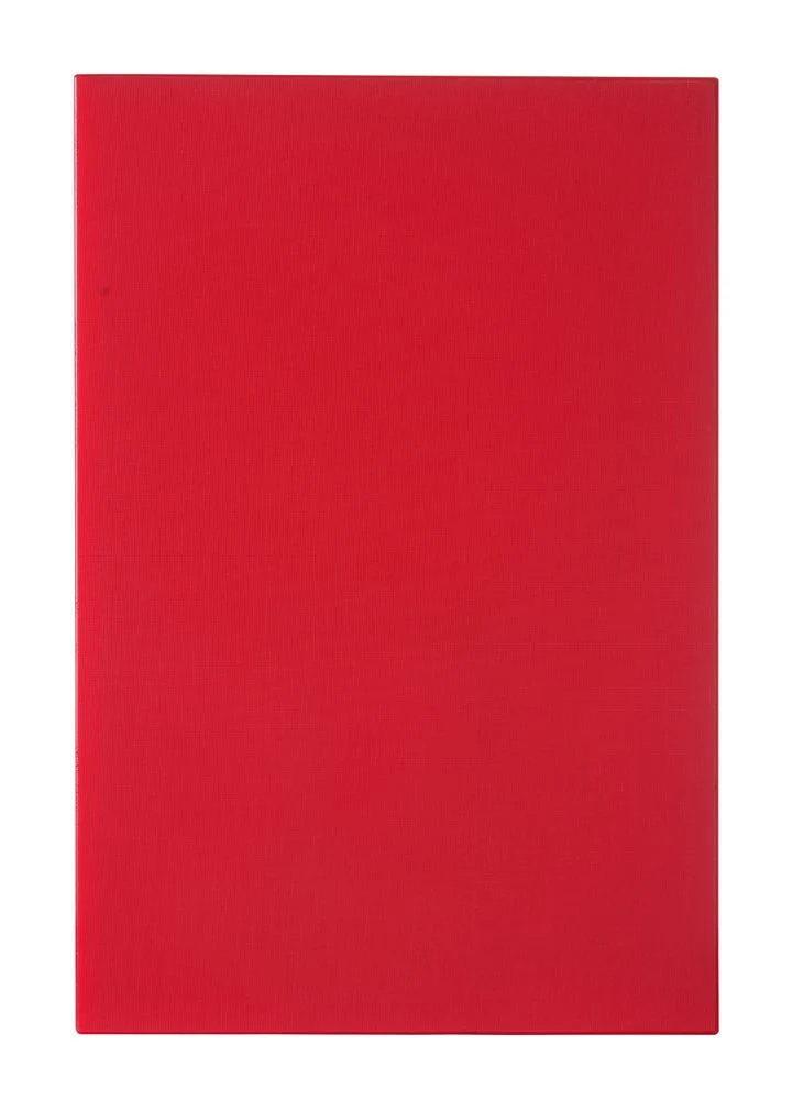 HENDI Schneidbrett HACCP 600x400, rot 600x400x25 mm HDPE