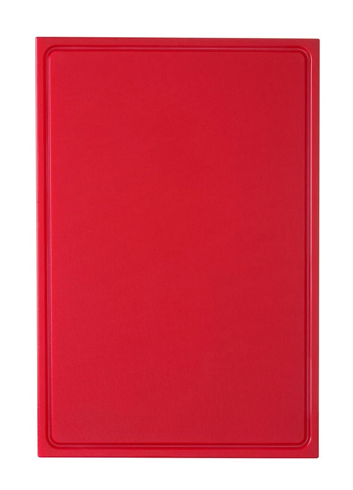 HENDI Schneidbrett HACCP 600x400, rot 600x400x20 mm HDPE