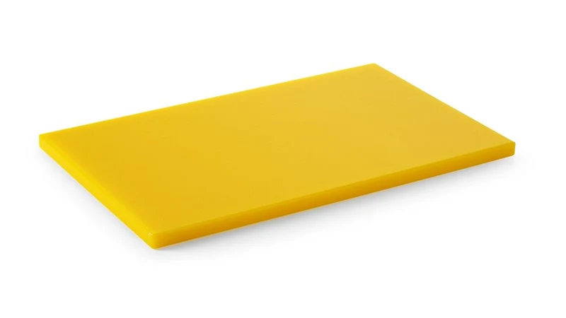 HENDI Schneidebrett HACCP GN 1/1, gelb 530x325x25 mm HDPE