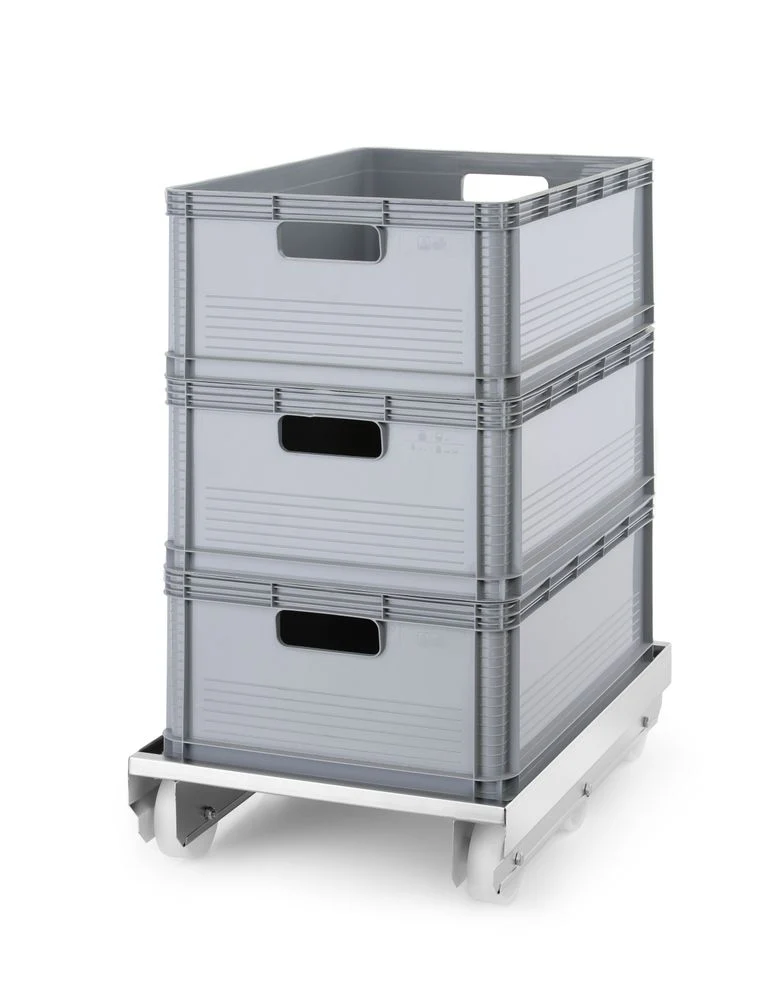 HENDI Trolley für Behälter, 6 Räder, 600x400 mm mit 6 Räder