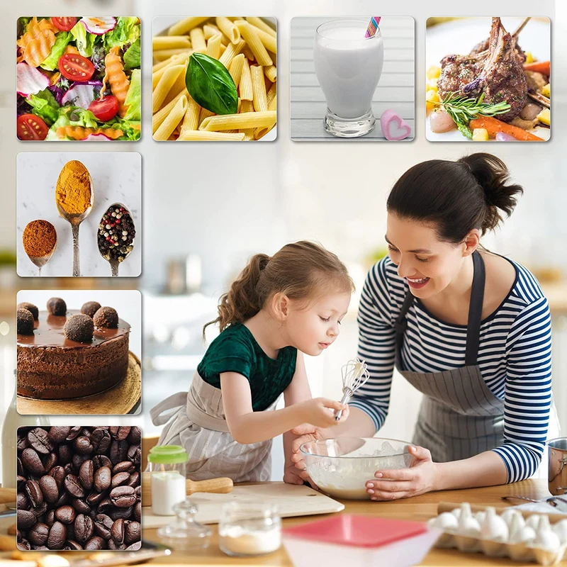 Duronic KS100 RD Küchenwaage | 5 kg Digitalwaage mit 1,2 L abnehmbarer Schüssel | 1 g grammgenau Präzision-Feinwaage | Haushaltswaage mit Tara-Funktion | Digitale Waage mit Hold-Funktion | Zum Kochen