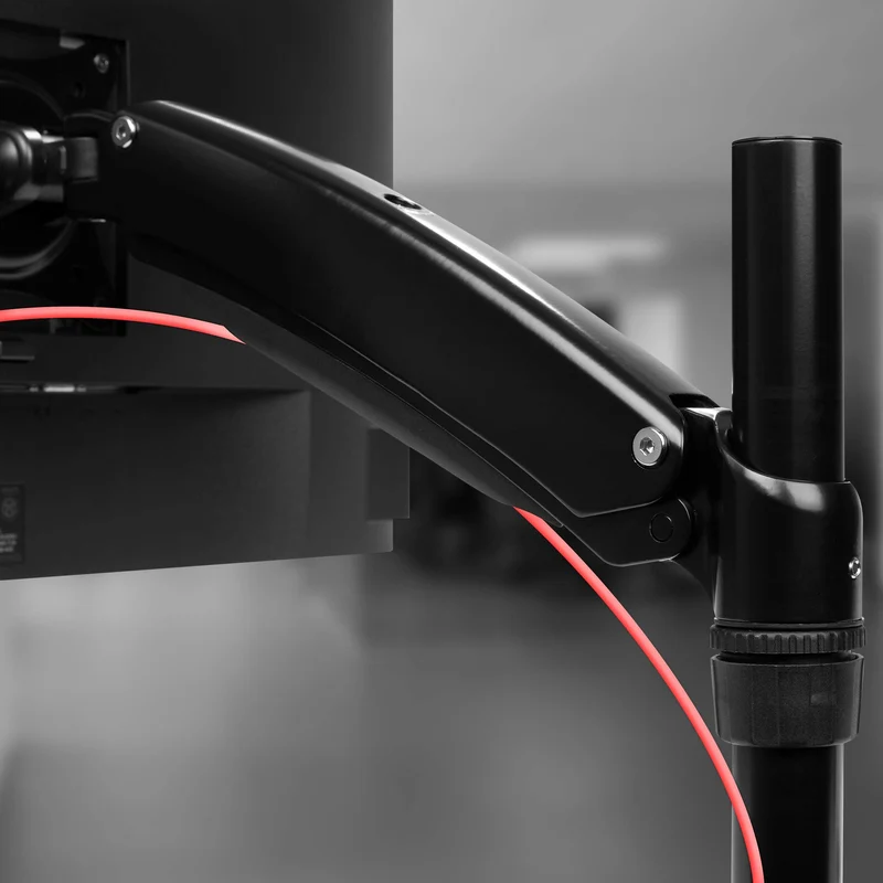 Duronic DM551X2 Monitorhalterung | Tischhalterung | Monitorarme | Monitorständer für LCD/LED Computer Bildschirme | Fernsehgeräte mit Neig und Rotierfunktion
