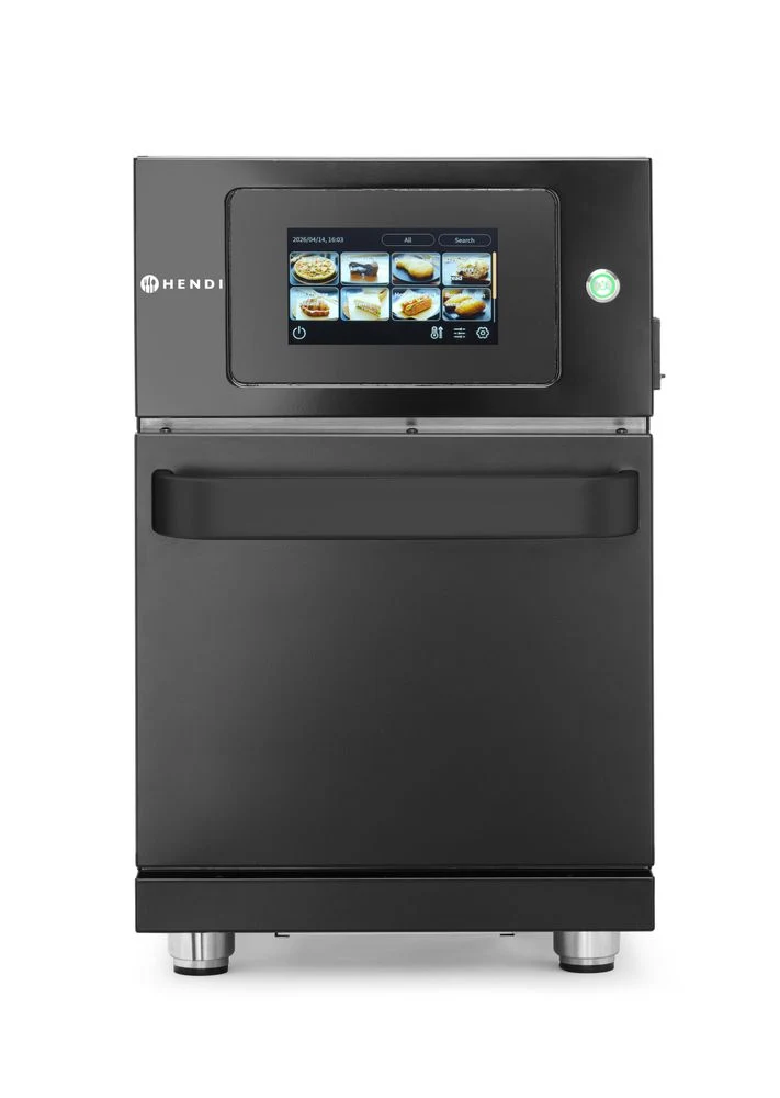 HENDI Hochgeschwindigkeits-Backofen CombiTurbo, CombiTurbo schwarz 230V 3500W