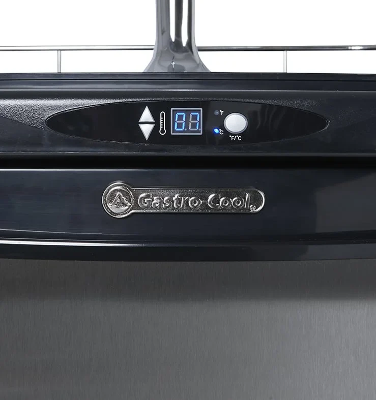 Gastro-Cool BK160 Bierkühler 150 Liter auf Rollen, für KEG Fässer bis 50 Liter