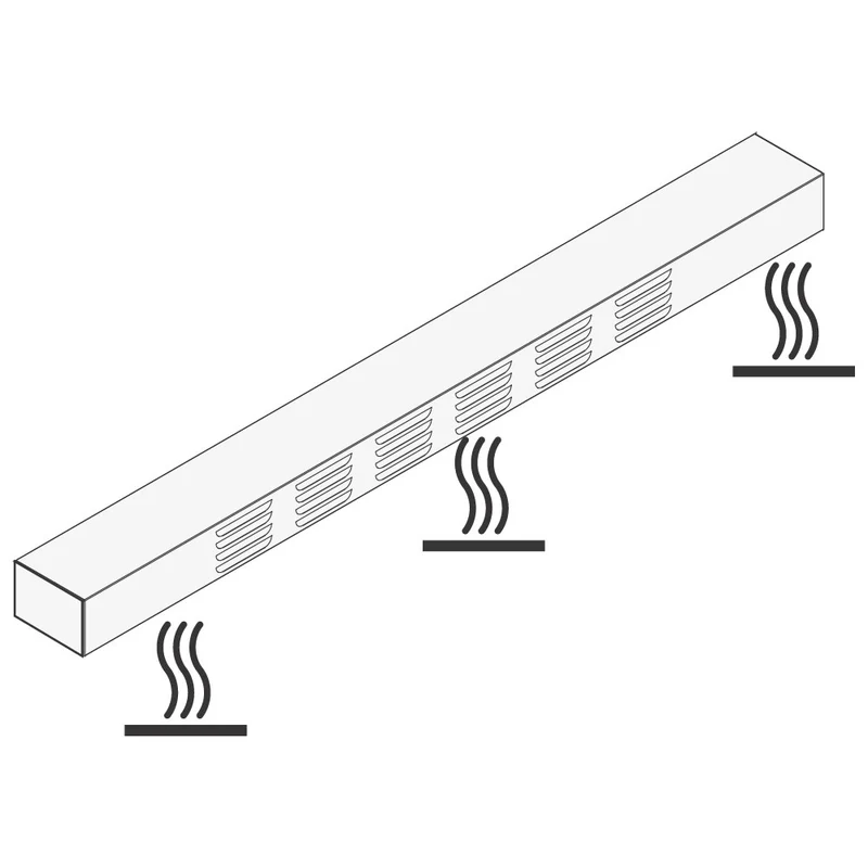 Mastro Heizelement für Ausgabeaufsatz, 6x GN 1/1
