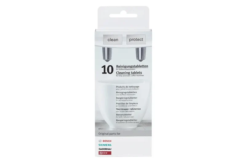 BOSCH/GAGGENAU COFFEE M/C CLEANING TABLETS (10 Pack)-Genuine