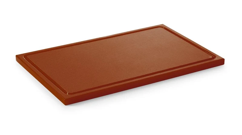 HENDI Schneidebrett HACCP GN 1/1, bruin 530x325x25 mm HDPE