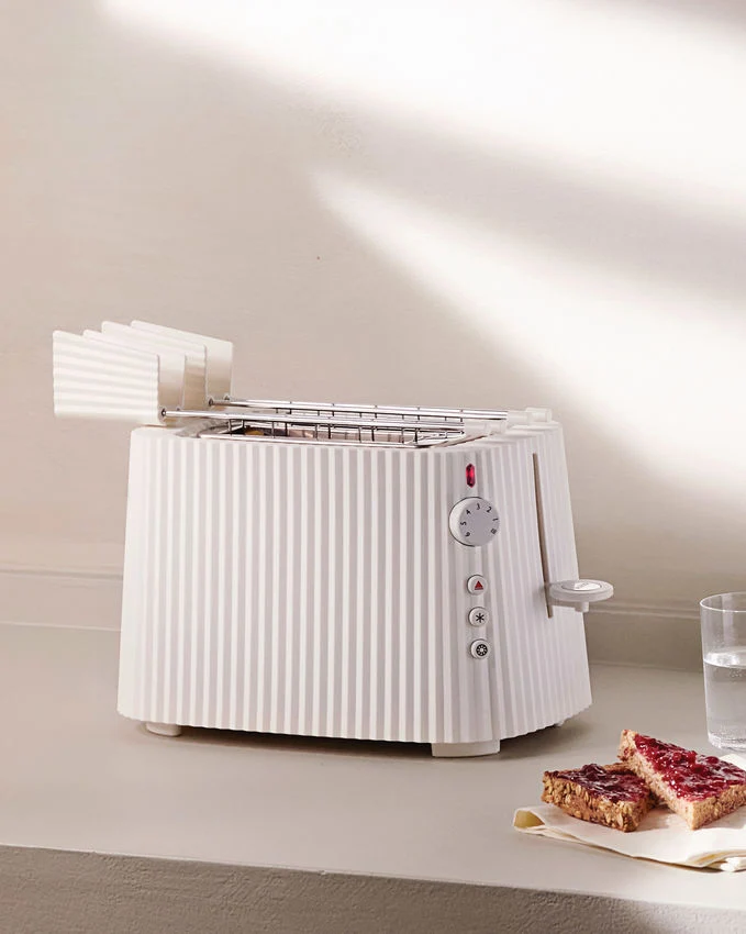 Toaster Plissé schwarz