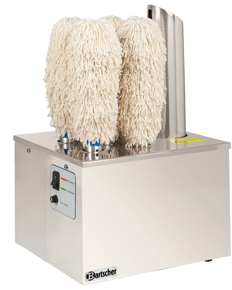 Bartscher Gläserpoliermaschine mit 5 Polierköpfen