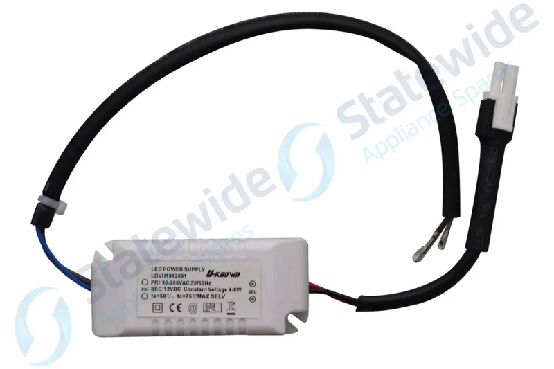 TECHNIKA Rangehood LED LIGHTING TRANSFORMER - 12VDC/4-8W