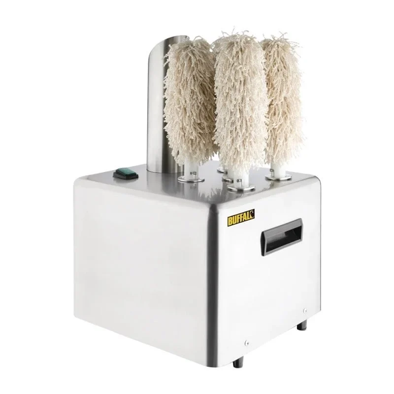 Buffalo professionelle Gläserpoliermaschine