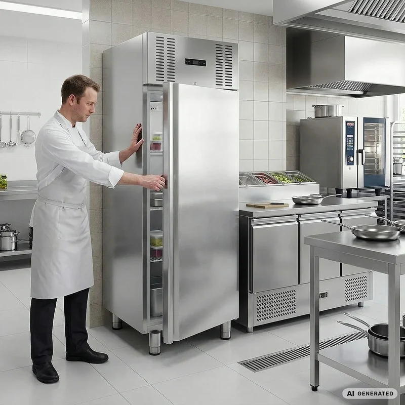 Tiefkühlschrank ELINE 650 GN 2/1 Monoblock - hohe Energieeffizienz