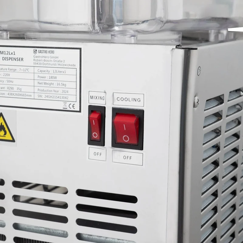 Getränkespender für Kaltgetränke ECO 1 x 12 L