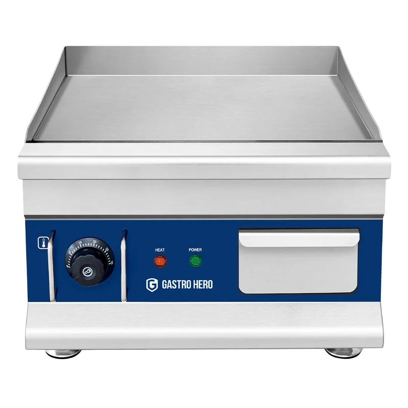 Elektro-Grillplatte Eco 410x425 glatt - Tischgerät
