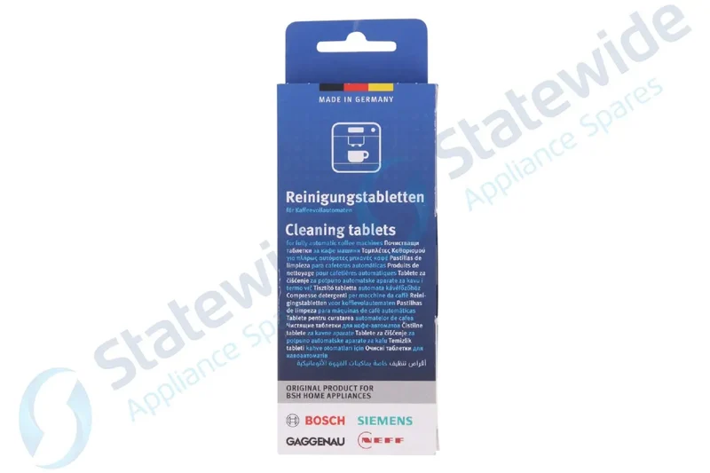 BOSCH COFFEE M/C CLEANING TABLETS (10 Pack)-Genuine