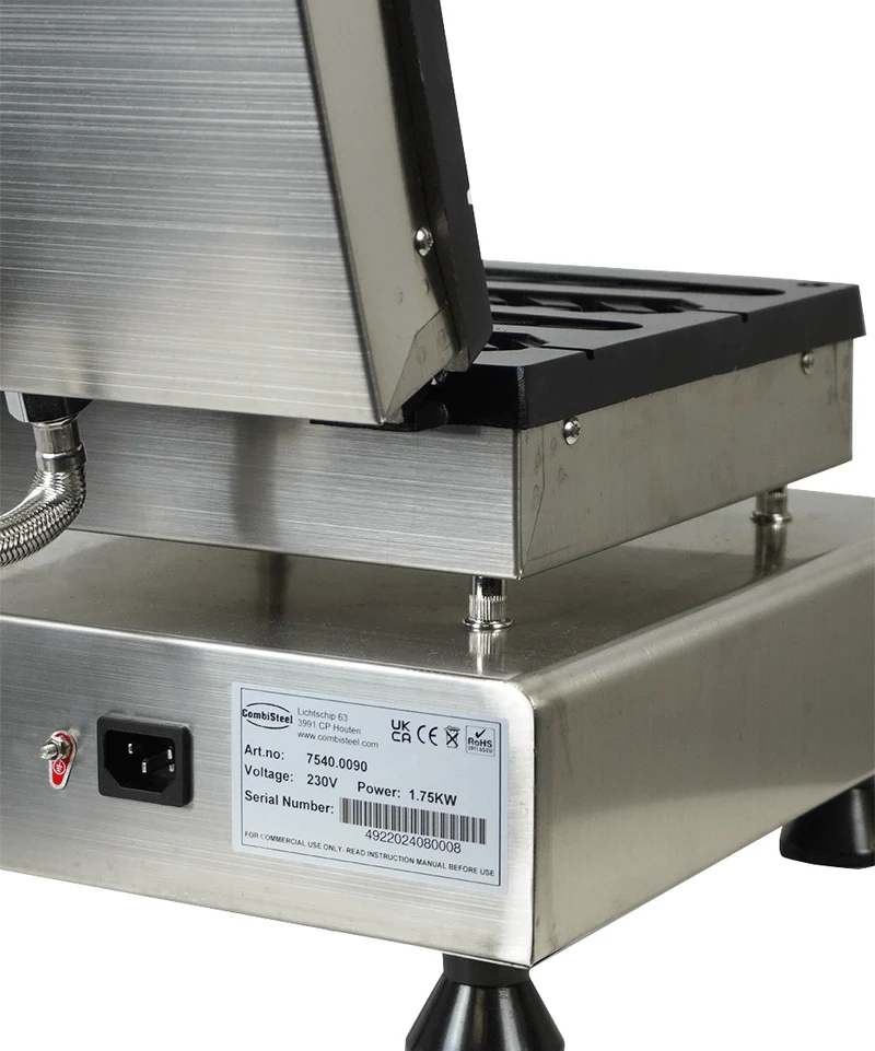 Combisteel Waffeleisen 4ST Kiefern Lutscher