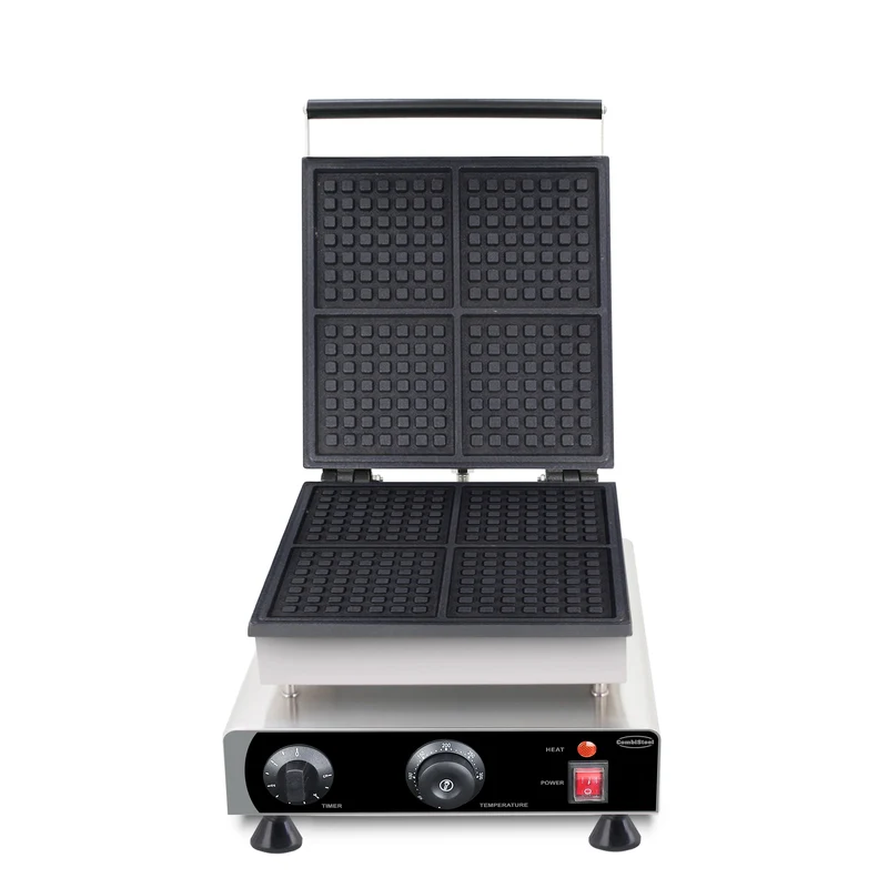 Combisteel Waffeleisen 4ST Quadratische Waffeln