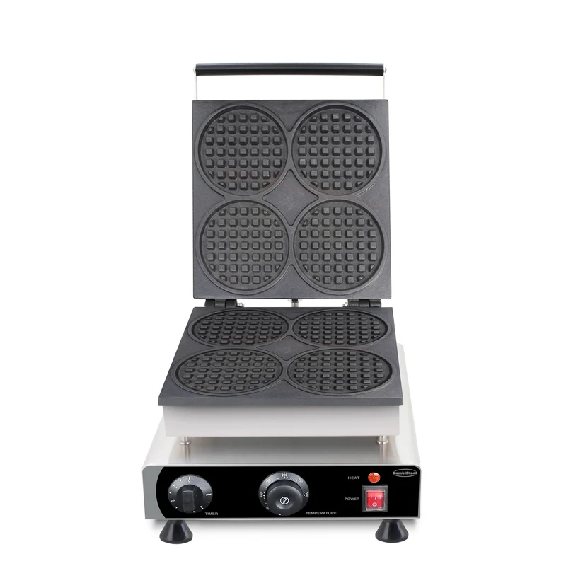 Combisteel Waffeleisen 4ST Runde Waffeln