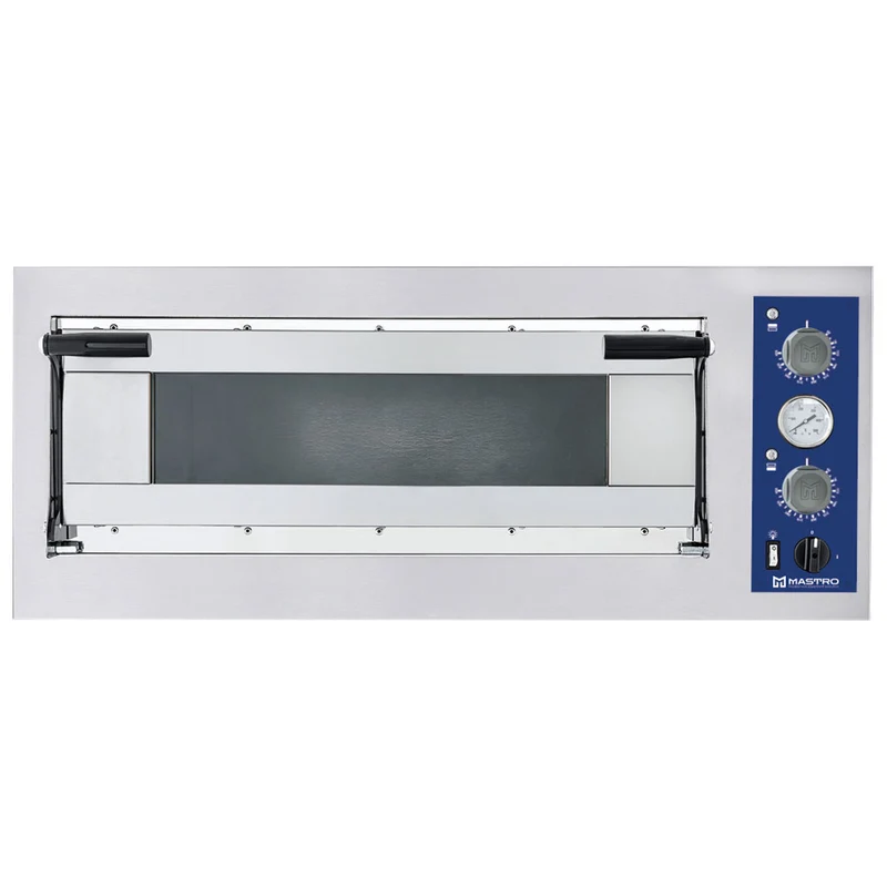 Mastro Elektro-Pizzaofen für 6 Pizzen ø 35 cm, mechanische Bedienung
