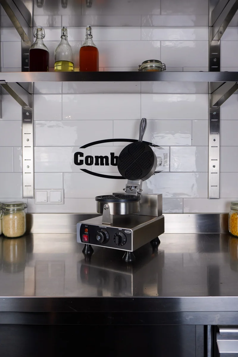 Combisteel Waffeleisen 4ST Herzform