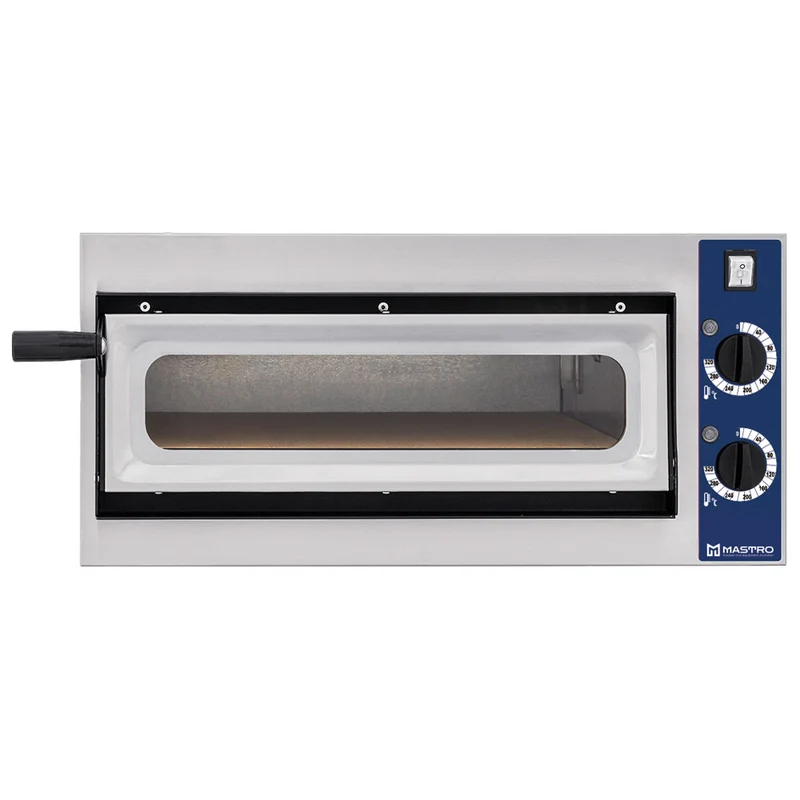 Mastro Elektro-Pizzaofen für 1 Pizza ø 32 cm, mechanische Bedienung
