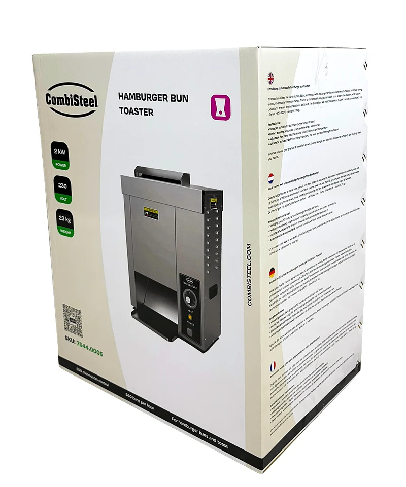 Combisteel Hamburgerbrötchen Toaster
