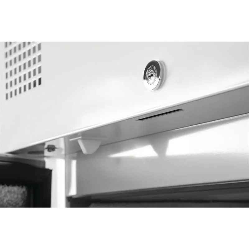 Polar Serie G Gefrierschrank Edelstahl mit 2 Türen 600L