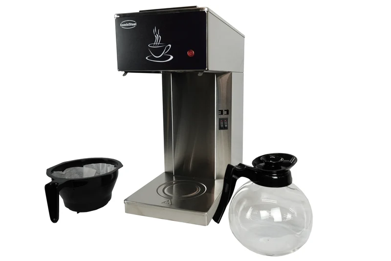 Combisteel Kaffeemaschine Inkl. 1 Kaffeekanne aus Glas 1.8L