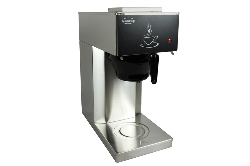 Combisteel Kaffeemaschine Inkl. 2 Kaffeekanne aus Glas 1.8L