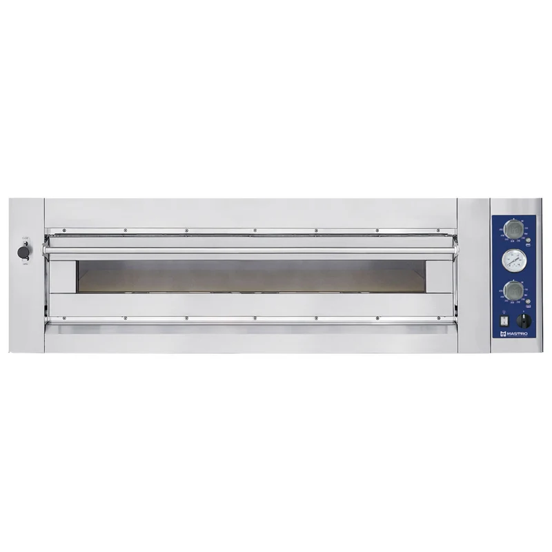 Mastro Elektro-Pizzaofen für 6 Pizzen ø 35 cm, mechanische Bedienung
